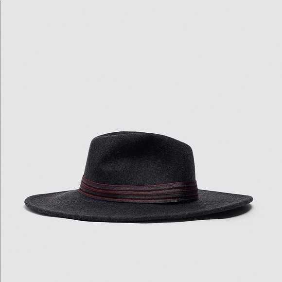 ZARA BNWT Banded Wool Hat - Picture 3 of 4